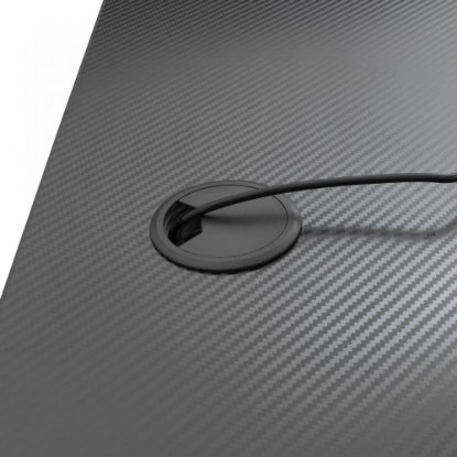 Gaming miza WHITE SHARK Fire Shadow, RGB, crno-rdeči