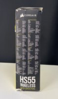 OPEN BOX - Slušalice CORSAIR HS55 Wireless, bežične, mikrofon, crne