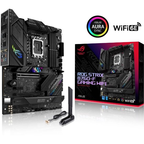Matična plošća ASUS ROG Strix B760-F Gaming WIFI, Intel B760, DDR5, ATX, s. 1700