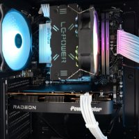 PREDNAROČILO - Računalnik EPOCH Ganymede / Ryzen 5 9600X, 32GB DDR5, 2TB SSD NVMe, AMD Radeon RX 9060 XT 16GB, WiFi, Windows 11, črn