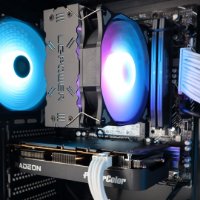 PREDNAROČILO - Računalnik EPOCH Ganymede / Ryzen 5 9600X, 32GB DDR5, 2TB SSD NVMe, AMD Radeon RX 9060 XT 16GB, WiFi, Windows 11, črn