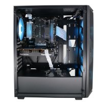 PREDNAROČILO - Računalnik EPOCH Ganymede / Ryzen 5 9600X, 32GB DDR5, 2TB SSD NVMe, AMD Radeon RX 9060 XT 16GB, WiFi, Windows 11, črn