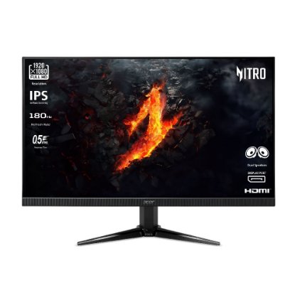 Gaming monitor 23.8" ACER QG241YM3BMIIPX UM.QQ1EE.301, FHD, IPS, 180Hz, 1ms, 250cd/m2, FreeSync, zvočniki, črn