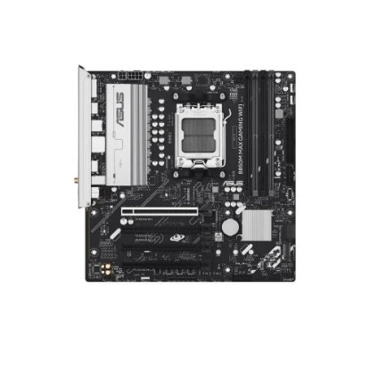 Matična ploča ASUS B850M Max Gaming WiFi, AMD B850, DDR5, WiFi, mATX, s. AM5, crna