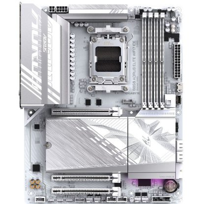 Matična ploča GIGABYTE B850 A Elite WIFI Ice, AMD B850, DDR5, ATX, s. AM5, bijela