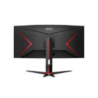 Gaming monitor 34" AOC CU34G2XP/BK, UWQHD, VA, 180Hz, 1ms, 430cd/m2, FreeSync, zakrivljeni, crni