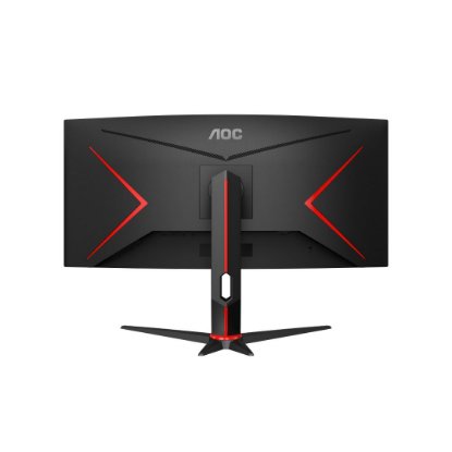 Gaming monitor 34" AOC CU34G2XP/BK, UWQHD, VA, 180Hz, 1ms, 430cd/m2, FreeSync, zakrivljeni, crni