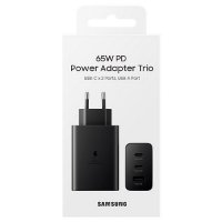OPEN BOX - Namizni polnilnik SAMSUNG Power Adapter Trio, 2x USB-C, 1x USB-A, 65W
