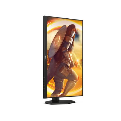 Gaming monitor 27" AOC 27G4X, FHD, IPS, 180Hz, 1ms, 300cd/m2, G-Sync, pivot, zvočnici, črni