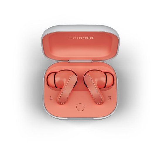 slušalke MOTOROLA Buds, in-ear, brezžične, BT, narančaste