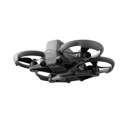 Dron DJI Avata 2, 4K kamera, gimbal, vreme leta do 23 min, sivi, samo dron