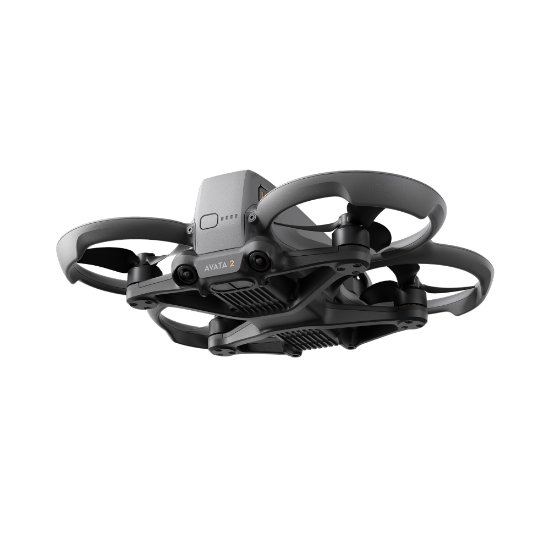 Dron DJI Avata 2, 4K kamera, gimbal, vreme leta do 23 min, sivi, samo dron