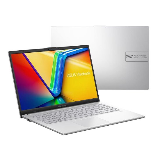 Prenosnik ASUS VivoBook Go 15 E1504FA-NJ311W / Ryzen 5 7520U, 16GB, 512GB SSD, AMD Radeon Graphics, 15.6" FHD LED, Windows 11, sivi
