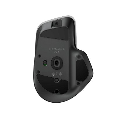 Miš LOGITECH MX Master 4, optički, bežični, BT, crni