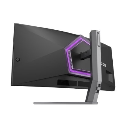 Gaming monitor 34" AOC Agon Pro AG346UCD, UWQHD, OLED, 175Hz, 1ms, 1000cd/m2, FreeSync, ukrivljen, zvočnici, črni