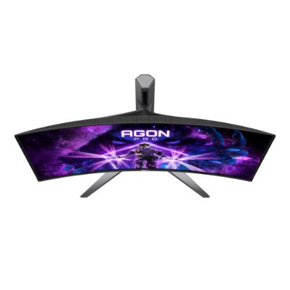 Gaming monitor 34" AOC Agon Pro AG346UCD, UWQHD, OLED, 175Hz, 1ms, 1000cd/m2, FreeSync, ukrivljen, zvočnici, črni