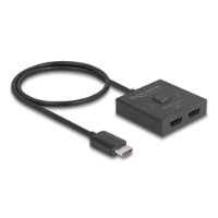 razdelnik DELOCK, HDMI 2-1 switch, dvosmjerni, 8K 60Hz