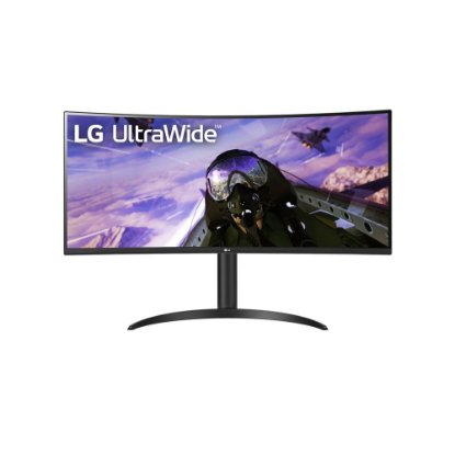 Gaming monitor 34" LG 34WP65CP-B.AEU, UWQHD, VA, 160Hz, 1ms, 300cd/m2, FreeSync, ukrivljen, zvočnici, črni