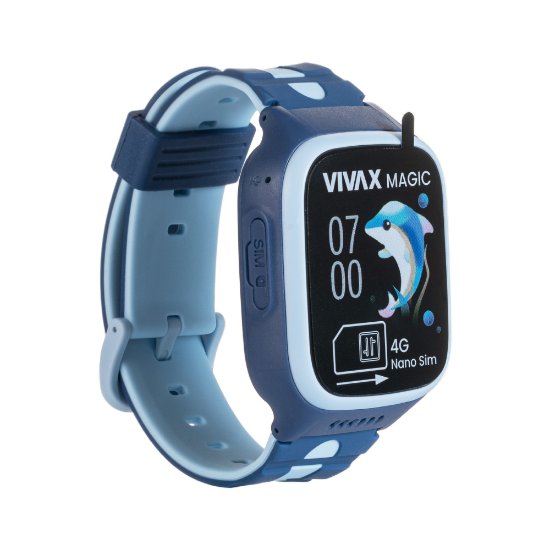 Dječji pametni sat VIVAX smart kids watch 4G magic, plavi