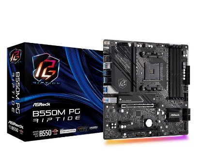 Matična plošća ASROCK B550M PG Riptide, AMD B550, DDR4, mATX, s. AM4