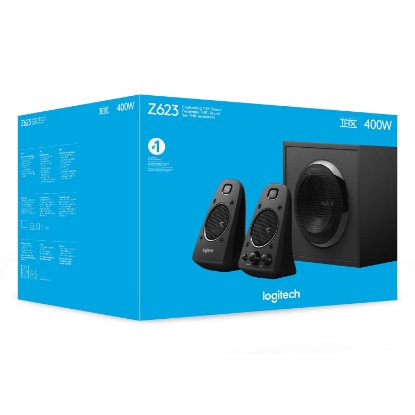 Zvočniki LOGITECH Z623, 2.1, THX, 200W, črni, retail