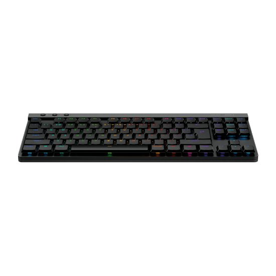 Tipkovnica LOGITECH Gaming G515 Lightspeed TKL, Tactile switch, RGB, mehanička, brezžična, US Layout, USB, črna