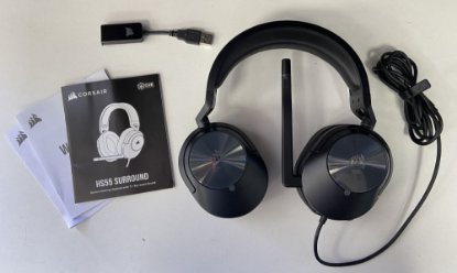 OPEN BOX - Slušalice CORSAIR HS55 Surround, mikrofon, crne