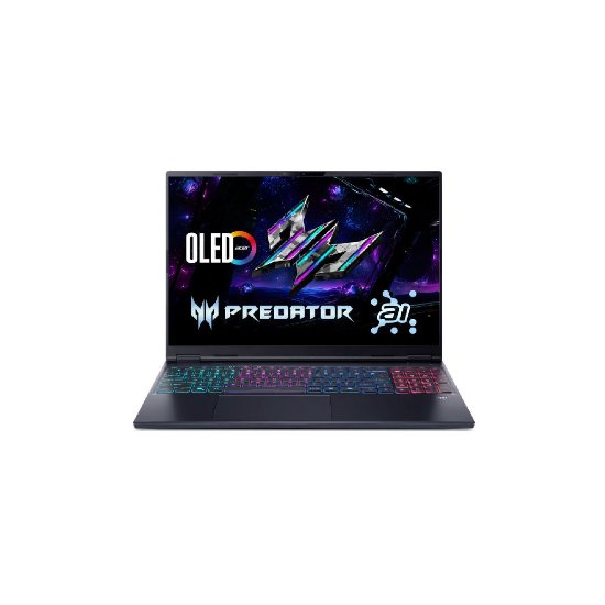 Laptop ACER Predator Helios Neo 16S NH.QX7EX.00D / Core Ultra 9 275HX, 64GB, 1TB SSD, nVidia GeForce RTX 5070 Ti, 16" WQXGA 240Hz OLED, Windows 11, crni