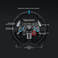 Volan LOGITECH G29 SE Driving Force Racing Wheel, Gaming, PC/PS3/PS4, USB, mjenjač LOGITECH Driving Force Shifter
