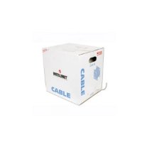 Kabel Intellinet Cat.6, Solid, 23 AWG, UTP, sivi, kolut 305m