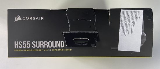 OPEN BOX - Slušalice CORSAIR HS55 Surround, mikrofon, crne