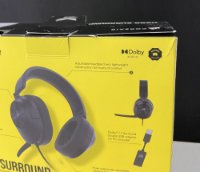 RABLJENO – Slušalke CORSAIR HS55 Surround, mikrofon, črne