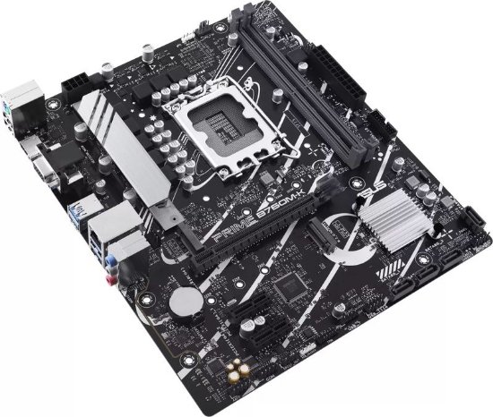 Matična plošća ASUS Prime B760M-K, Intel B760, DDR5, mATX, s. 1700 - 12/13/14 Gen procesorja