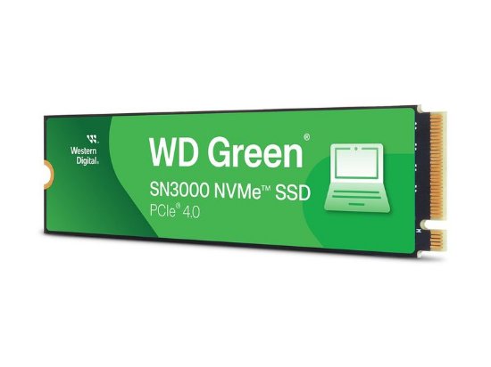 SSD 1TB WESTERN DIGITAL Green SN3000, WDS100T4G0E, M.2 NVMe, 5000/4200 MB/s