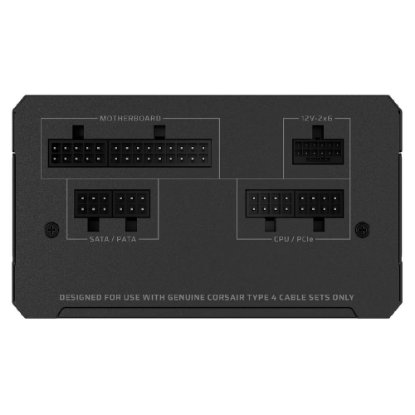 Napajalnik 650W CORSAIR RM650e 2025, CP-9020302-EU, ATX 3.1, 135mm vent., 80+ Gold, modularni