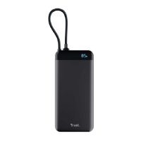 Mobilni USB punjač TRUST Fiera, 20000 mAh, crni