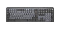 Tipkovnica LOGITECH MX Mechanical Tactile Quiet, brezžična, Bluetooth, črna