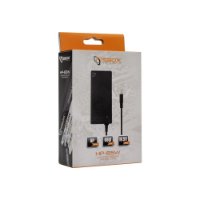 Polnilec za prenosni računalnik SBOX HP-65W, za HP, 65W, črni