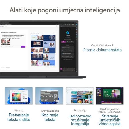 Prenosnik ASUS ZenBook Duo UX8406CA-QL075W / Core i7 12700H , 32GB, 1TB SSD, Intel HD Graphics, 14" WUXGA 120Hz OLED Touch, Windows 11, sivi