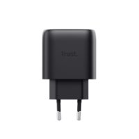 Kućni punjač TRUST Maxo, USB-C, 45W, GaN, crni
