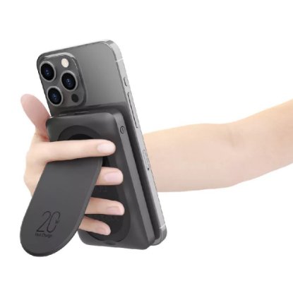 Mobilni USB polnilec VEGER MagOn Pro, magnetni, 10000 mAh, črni