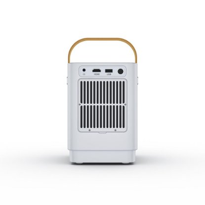 Projektor CUBOT Surewheel Q3, FHD, 320 ANSI lumena, HDMI, WI-FI, bluetooth, prijenosni, beli