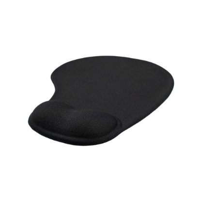 Podloga za miško OCTIO OMP01 ERGO, s osloncem za zapešće, črna