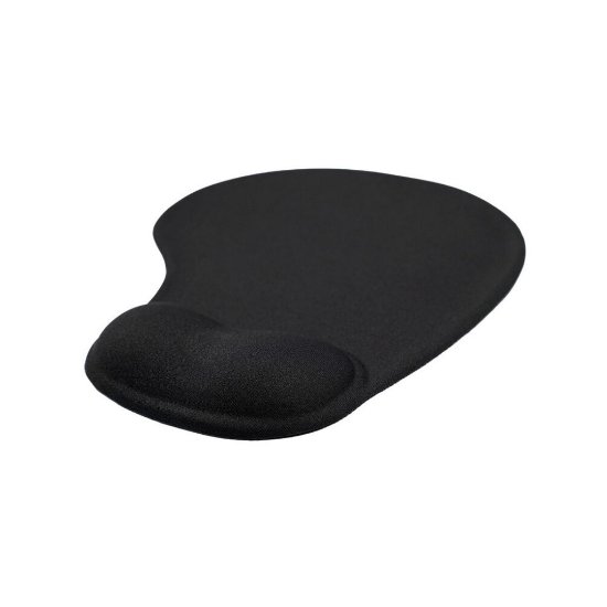 Podloga za miško OCTIO OMP01 ERGO, s osloncem za zapešće, črna