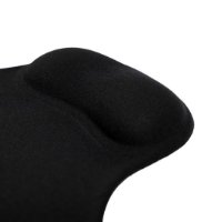 Podloga za miško OCTIO OMP01 ERGO, s osloncem za zapešće, črna