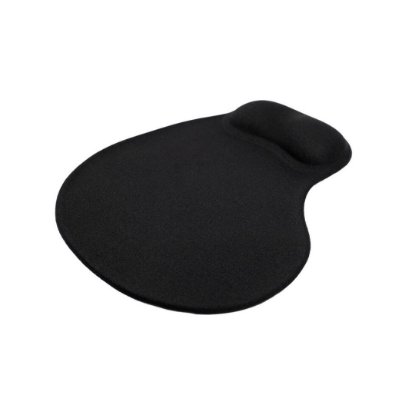 Podloga za miško OCTIO OMP01 ERGO, s osloncem za zapešće, črna