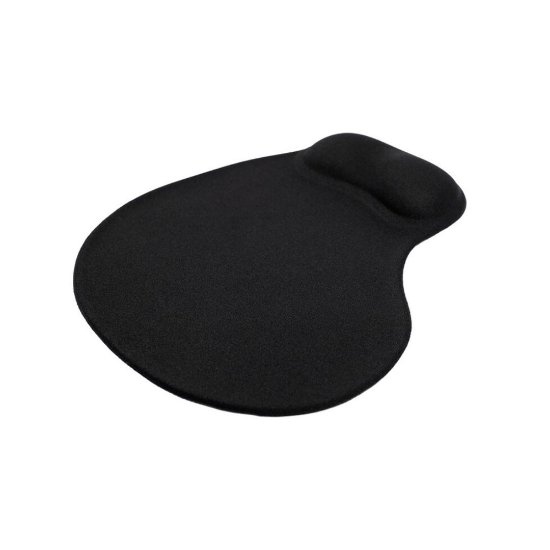 Podloga za miško OCTIO OMP01 ERGO, s osloncem za zapešće, črna