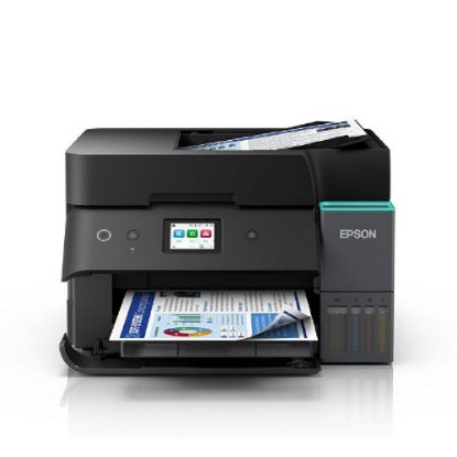 Multifunkcijski printer EPSON EcoTank L6390, printer/scanner/copy/fax, 4800 x 1200, USB, LAN, WiFi, crni
