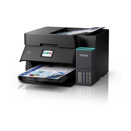 Multifunkcijski printer EPSON EcoTank L6390, printer/scanner/copy/fax, 4800 x 1200, USB, LAN, WiFi, crni