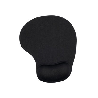 Podloga za miško OCTIO OMP01 ERGO, s osloncem za zapešće, črna